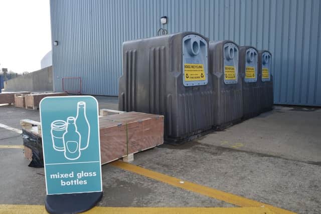 A first look inside the new Household Recycling Centre