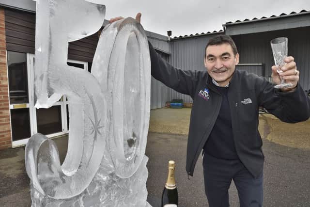 David Barton who retires as General Manager of King Bros at Orton after 50 years. EMN-190502-130326009