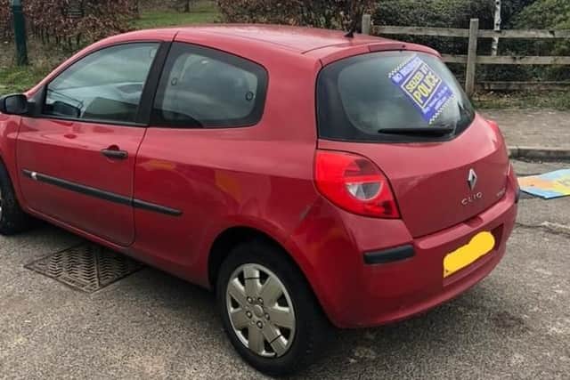 Intelligence received in relation to an uninsured vehicle in Hampton. Just 3 hours later targeted patrols have caught the driver. We have seized the vehicle and reported the driver for offences.