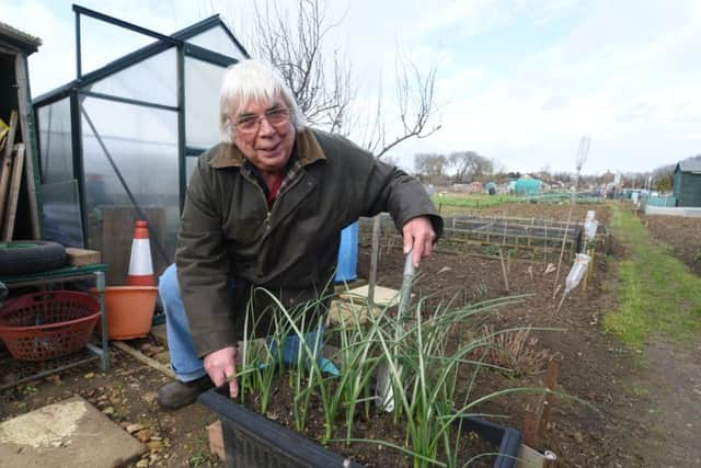 Peterborough Allotment Representatives Consortium chairman Mick Coulson