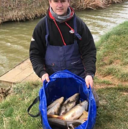 Decoy winner Chris Barley.