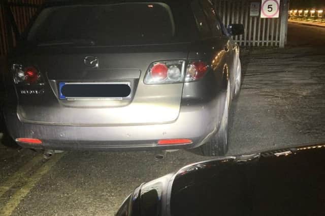 Foreign registered vehicle stopped in Peterborough being driven by a UK resident. Reported for having no VED and vehicle seized.