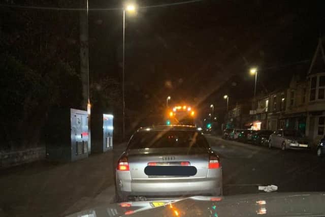 Another one for the crusher in Peterborough. This driver has a provisional licence, no L plates or supervisor. Driver reported and vehicle seized.