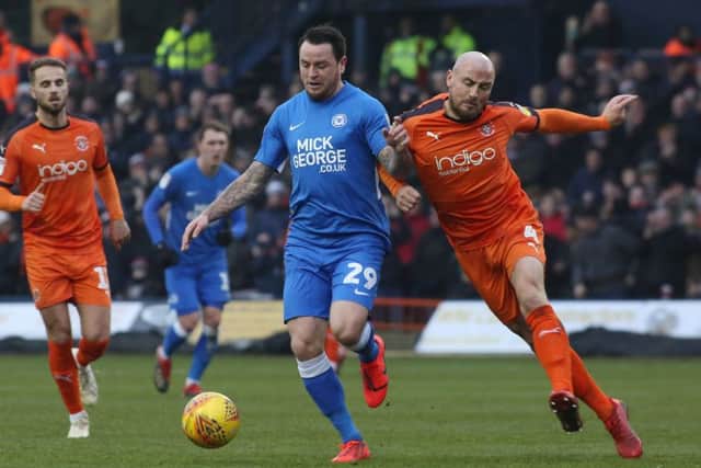 Lee Tomlin is pushing for a Posh start against Shrewsbury.