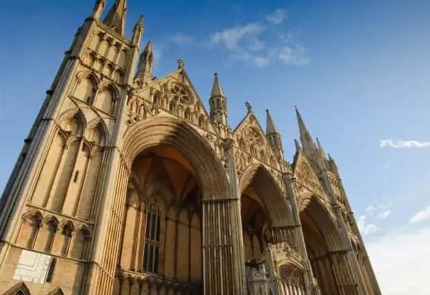 Resting place of a Queen of England Peterborough Cathedral dominates the city centre and is a thing of beauty!