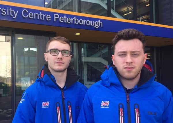 Jordan Liddell and Nathan Long will be playing for GB at the World University Games.