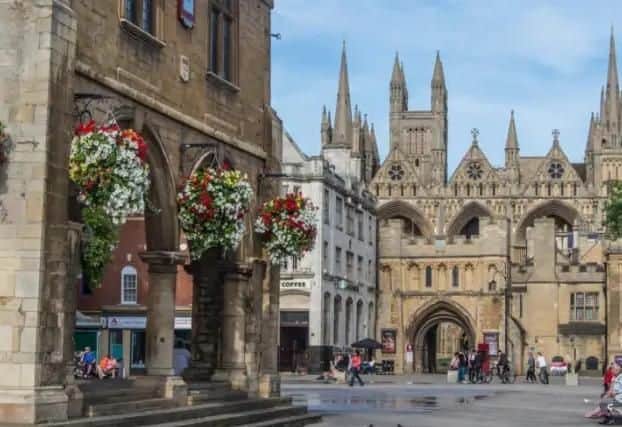 Peterborough's Cathedral Square