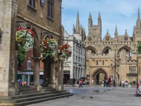 Peterborough's Cathedral Square