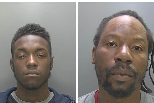 Shane Burton, 20, and Samuel Edwards, 37.