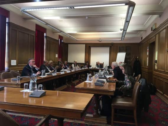 The meeting of Peterborough City Council's cabinet