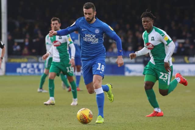 Daniel Lafferty is expected to return for Posh against Wycombe.