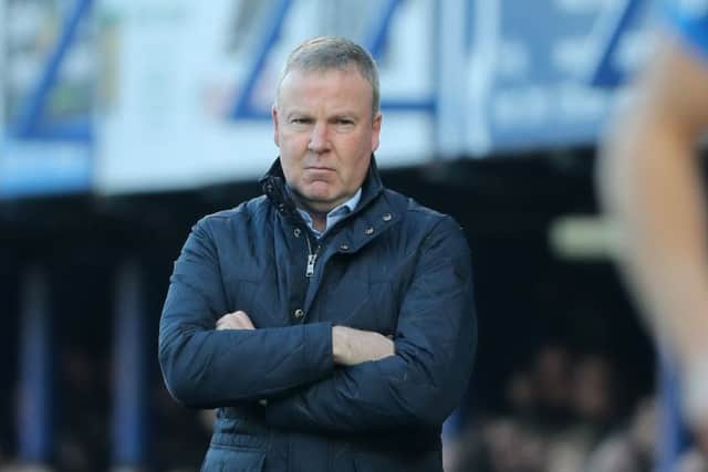 Pompey manager Kenny Jackett.