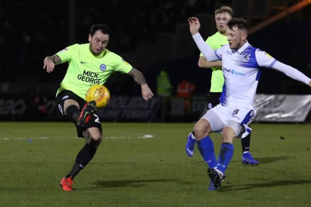 Lee Tomlin will be a key man for Posh in the final 12 games.