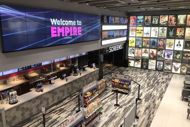 How the interior of the Empire cinema might appear.