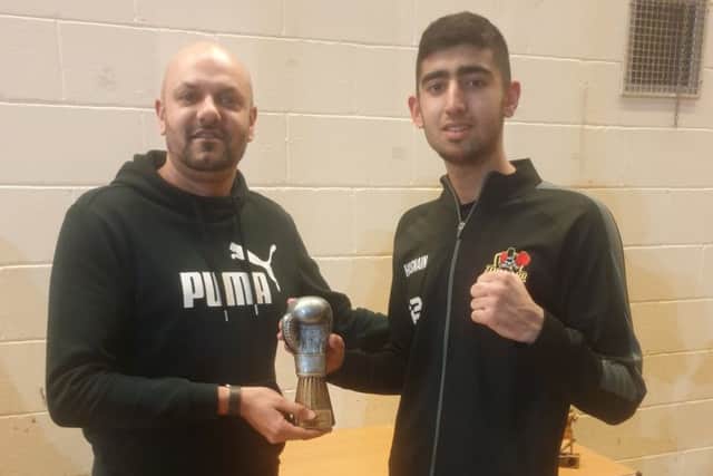The Three Sixty Accountants Best Boxer award went to Hasnain Ahmed for his excellent performance against Agustine Turoczy.