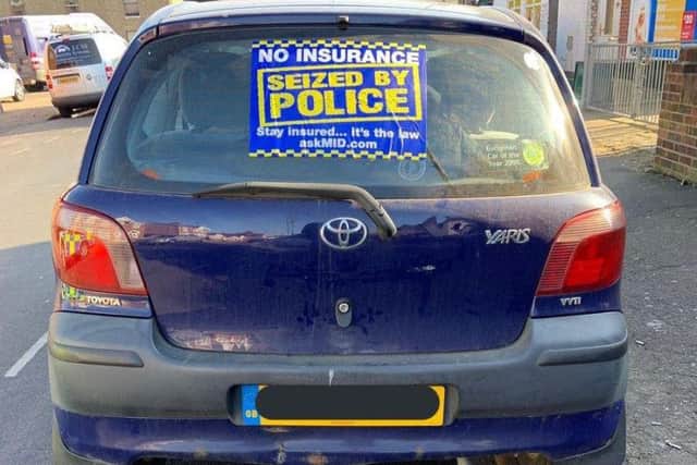 Driving without insurance is never a good idea. Vehicles seized and drivers reported