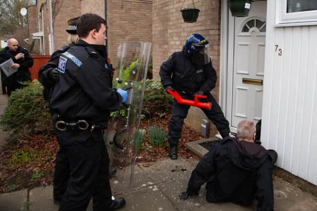 Some of the raids police carried out on February 1