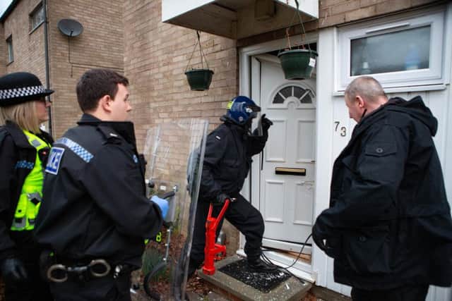Some of the raids police carried out on February 1