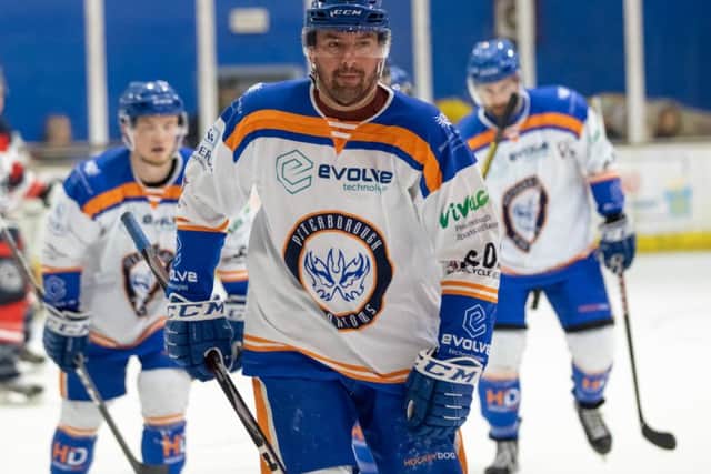 Ales Padelek scored his second hat-trick of the weekend. Picture: Tom Scott
