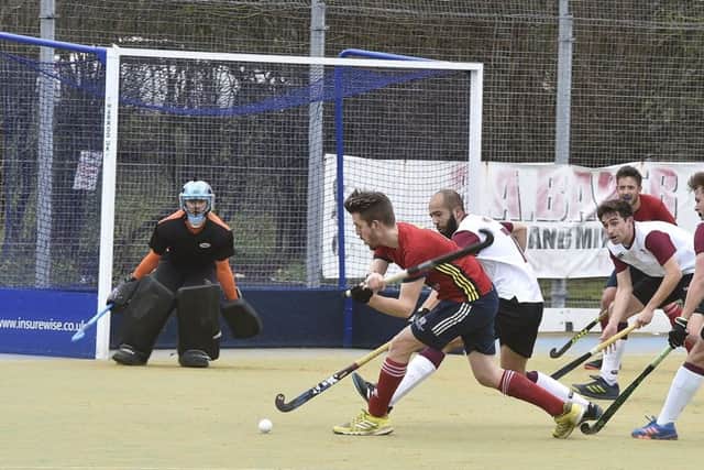 Action from the City of Peterborough  v Oxford Hawks match.