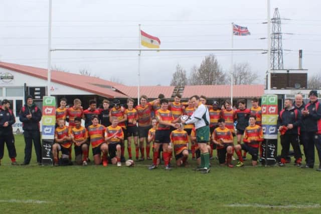 Borough Under 15s won the Cambridgeshire Shield.
