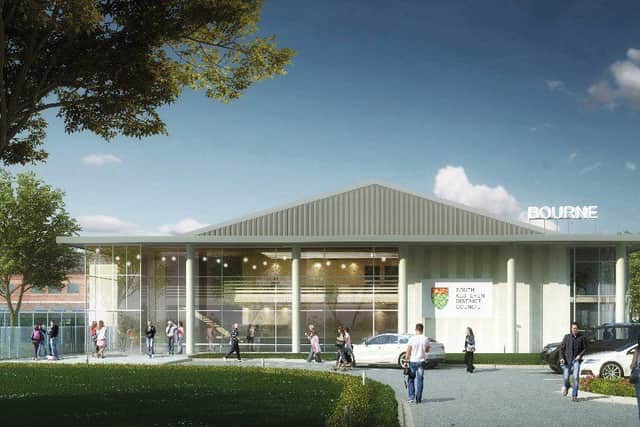 Artist impressions of the new centres