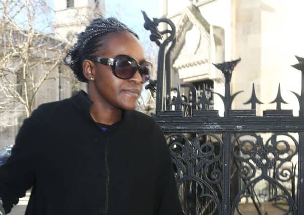 Disgraced MP Fiona Onasanya arrives outside The Royal Courts of Justice for her conviction challenge. The Peterborough MP was jailed for three months after being found guilty of perverting the course of justice by lying to police to avoid a speeding charge. PRESS ASSOCIATION Photo. Picture date: Tuesday March 5, 2019. See PA story COURTS Onasanya. Photo credit should read: Yui Mok/PA Wire EMN-190503-110504001