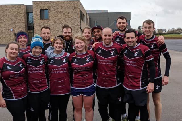 The Orton Ospreys team that competed in round six of the Eastern Region Development Series.