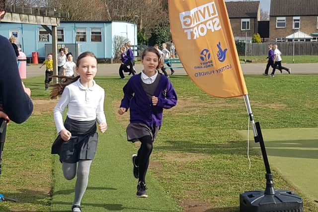 The Daily Mile has already been a success at Winyates School