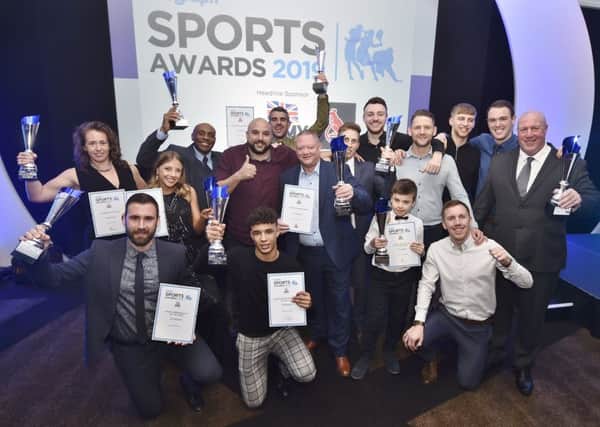 All the trophy winners at last night's Peterborough Telegraph Sports Awards presentation dinner.