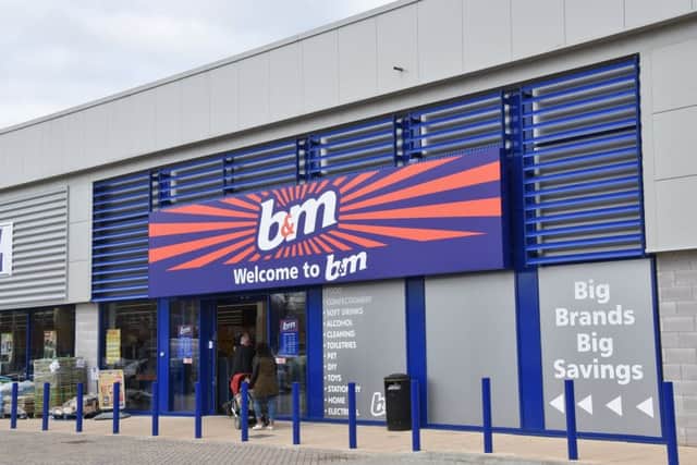 A different B&M store in Peterborough