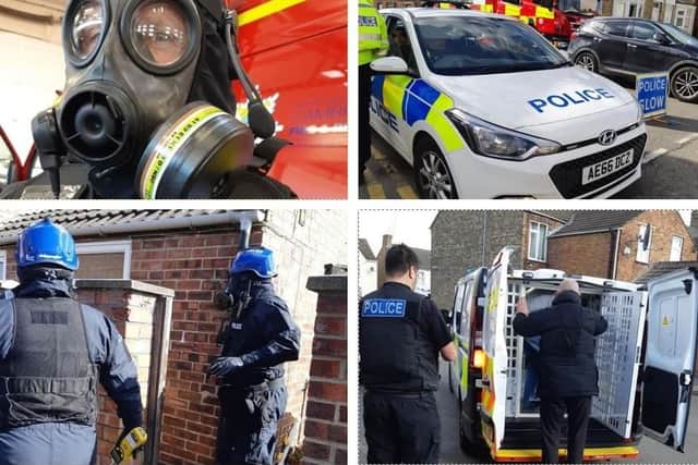 Police carried out 4 raids in Peterborough