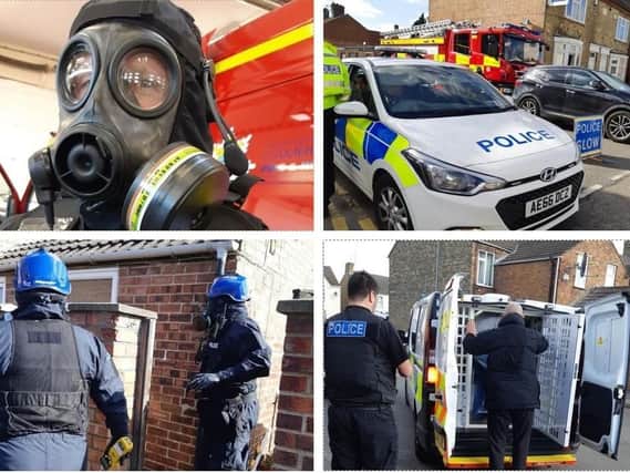 Police carried out 4 raids in Peterborough