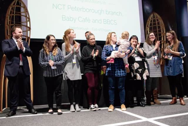 The NCT team at the awards event