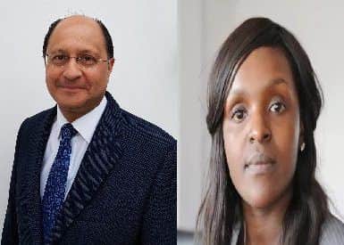 Shailesh Vara and Fiona Onasanya