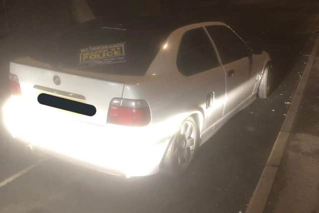 Peterborough What Insurance are you using? Its a company Policy But youre not named on it...? Erm....no Do you have a licence No, I dont Driver now needs to explain to his boss why the company car is in Police Parking.