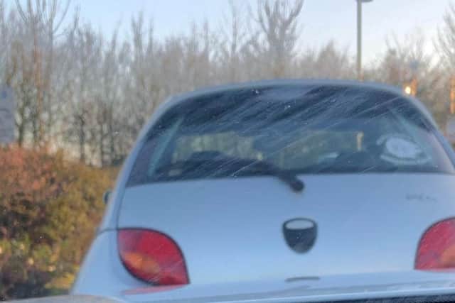 Vehicle stopped A1M Sawtry. The driver is uninsured. Already has 9 points so disqualification likely. Reported and vehicle seized