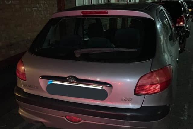 Foreign registered vehicle stopped in Peterborough. Being driven by a UK resident without VED. Driver reported and vehicle seized.