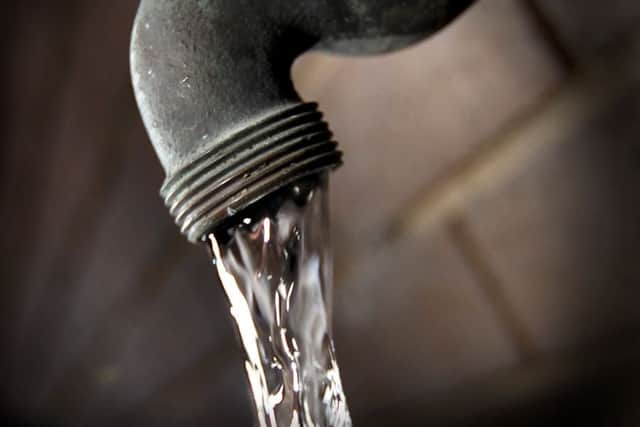 Residents are without running water