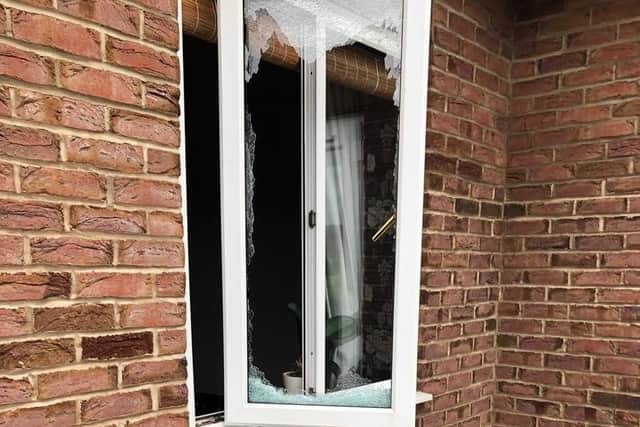 The scene of one of the burglaries