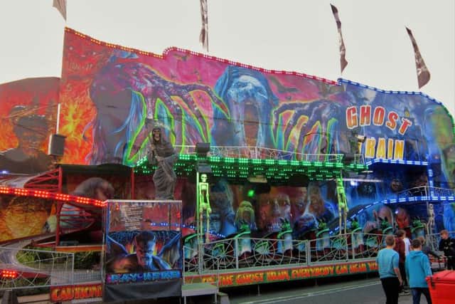 The Ghost train:  The largest ghost train to come to Peterborough with three floors of spooky fun. Dare you ride?