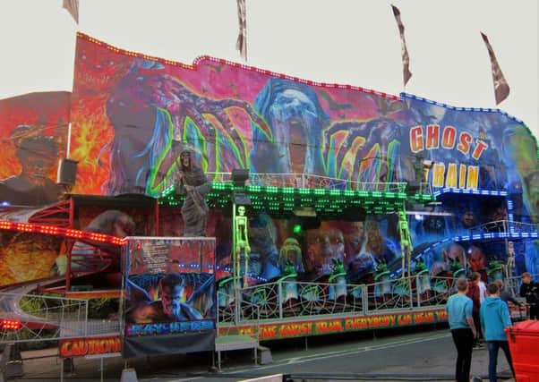 The Ghost train:  The largest ghost train to come to Peterborough with three floors of spooky fun. Dare you ride?