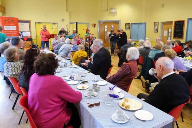Entertainment at the Crocus Cafe