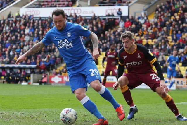 Posh star Lee Tomlin is struggling with a severe toothace.