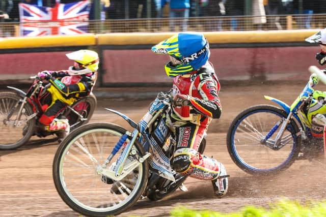 Ben Barker in action in the Ben Fund Bonanza. Photo: Taylor Lanning.