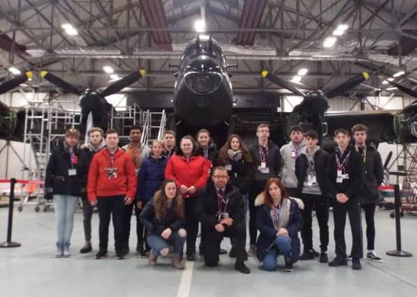 The students at RAF Coningsby