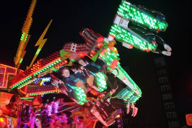 Fairground rides at Fair Meadow car park EMN-190316-170910009