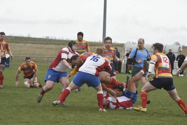 Stuart Day scored a try for Borough.