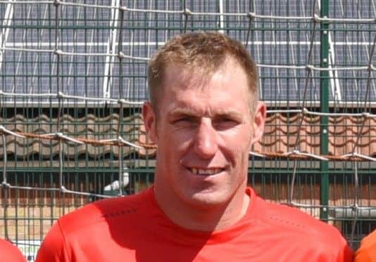Tom Panton scored the title-clinching goal for Moulton Harrox.