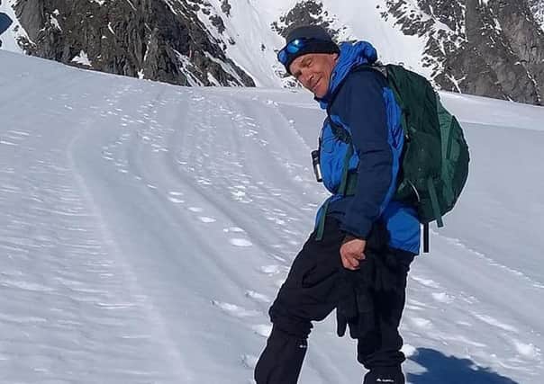 Dr Robert Bailey. Photo: PGHM Chamonix Mont-Blanc